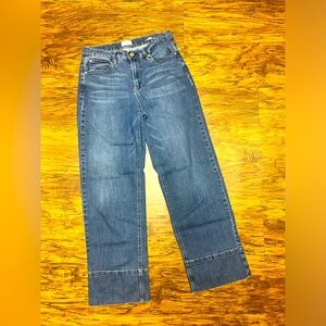 Nicole Miller Blue Flare & Wide Leg Jeans